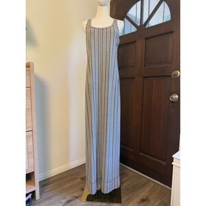 tory burch silk scarf printed long dress Tory Burch silk scarf printed long dress Green Splash size 2 NWT